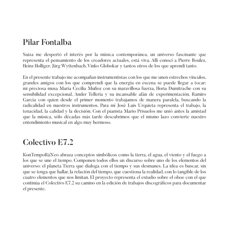 Pilar Fontalba: Kon